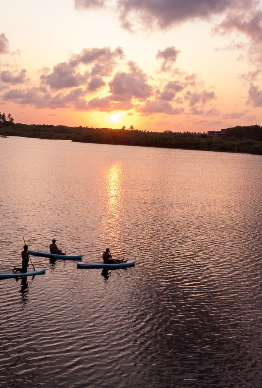 Sunset Paddling in Prawn lake