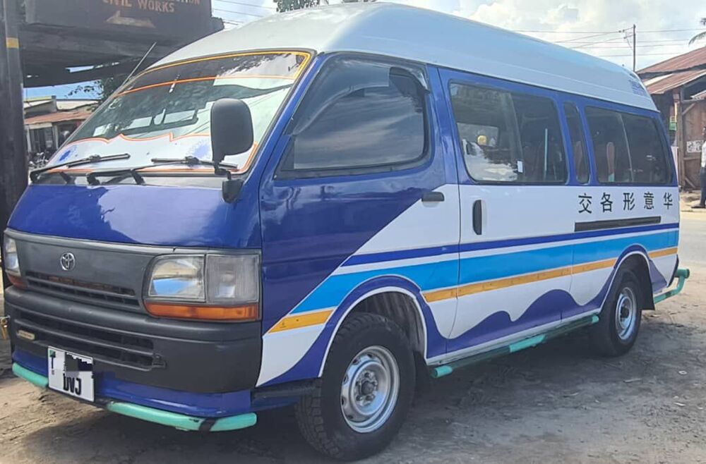 Transfers - Zanzibar airport to Stonetown 14 Seater bus